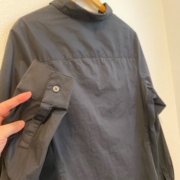 Betabrand Work It Button Up Dress Shirt Blouse - Picture 6 of 13